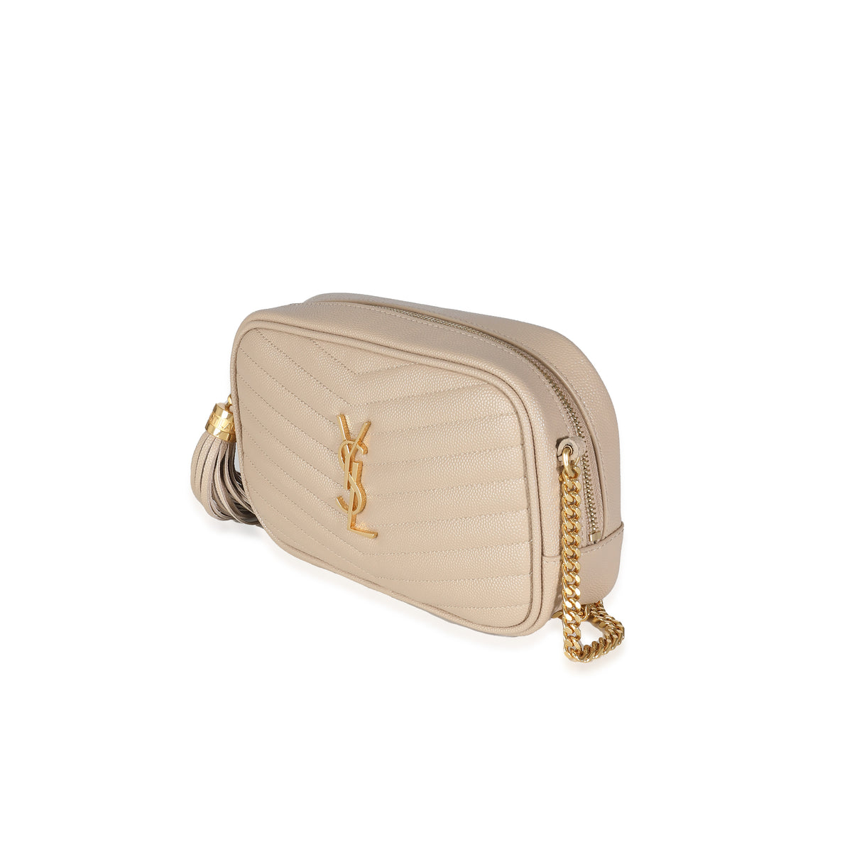 Beige Grain De Poudre Mini Lou Camera Bag