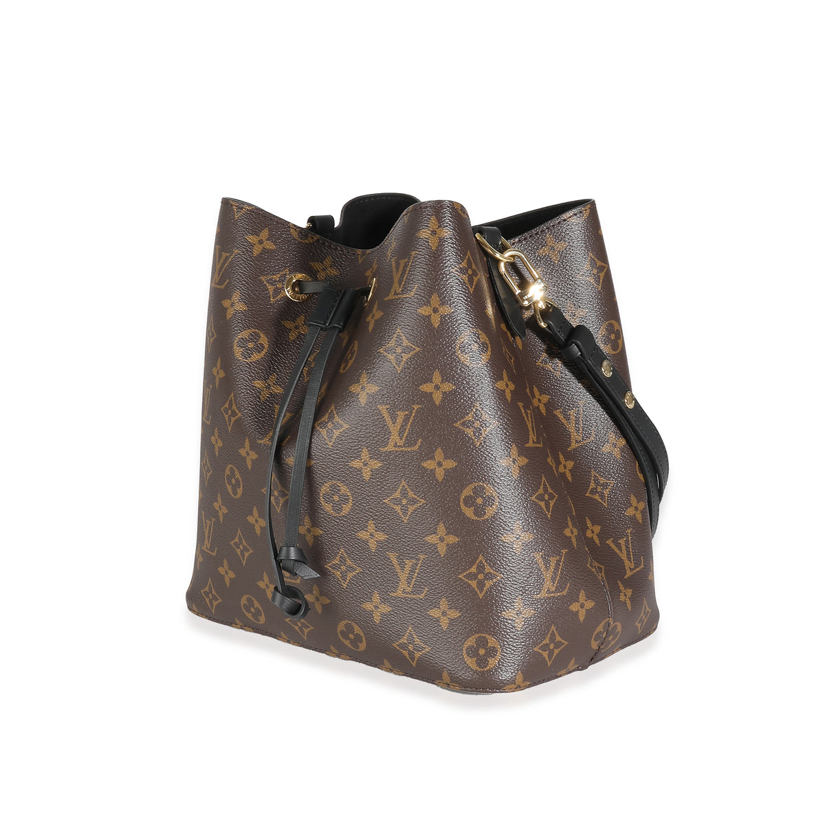 Black Monogram Canvas NeoNoe MM