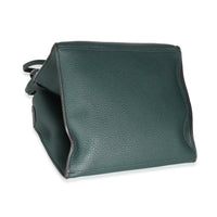 Green Supple Grained Calfskin Small Big Bag