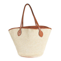 Caramel Raffia Saint Jacques Tote