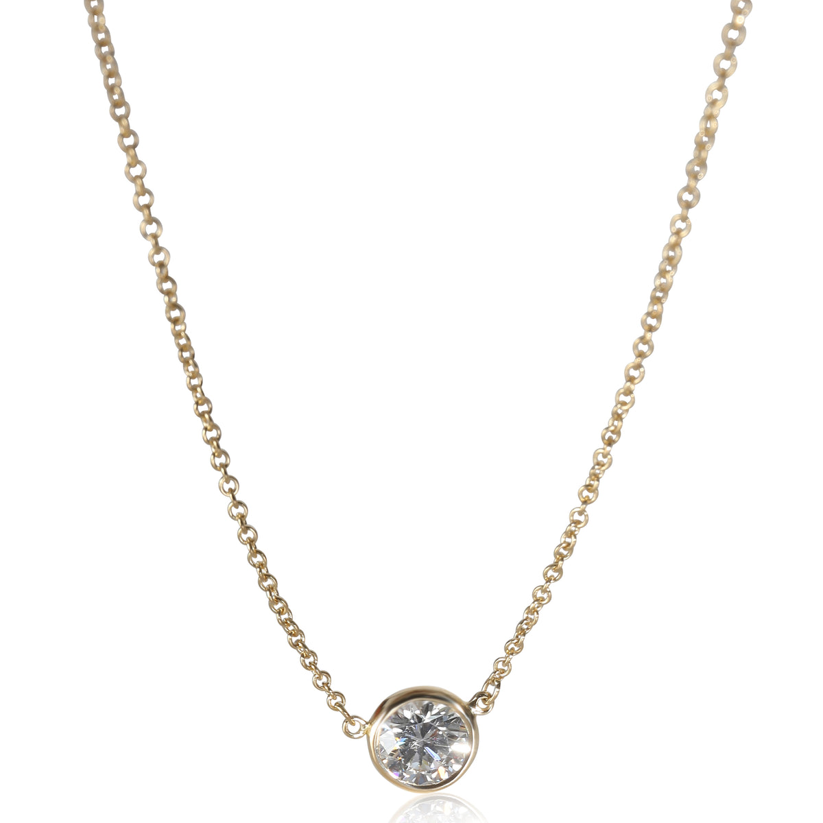 Elsa Peretti Fashion Pendant in 18k Yellow Gold 0.6 CTW