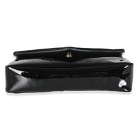 Black Patent Medium Calypso Chain Bag