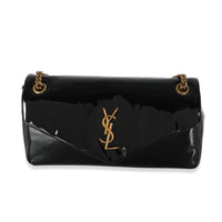 Black Patent Medium Calypso Chain Bag