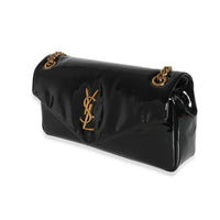 Black Patent Medium Calypso Chain Bag