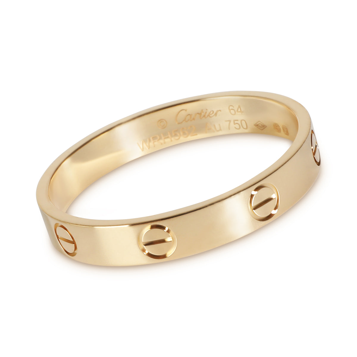 Love Wedding Band (Yellow Gold)