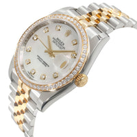 Datejust 116243 Unisex Watch in 18kt Stainless Steel/Yellow Gold