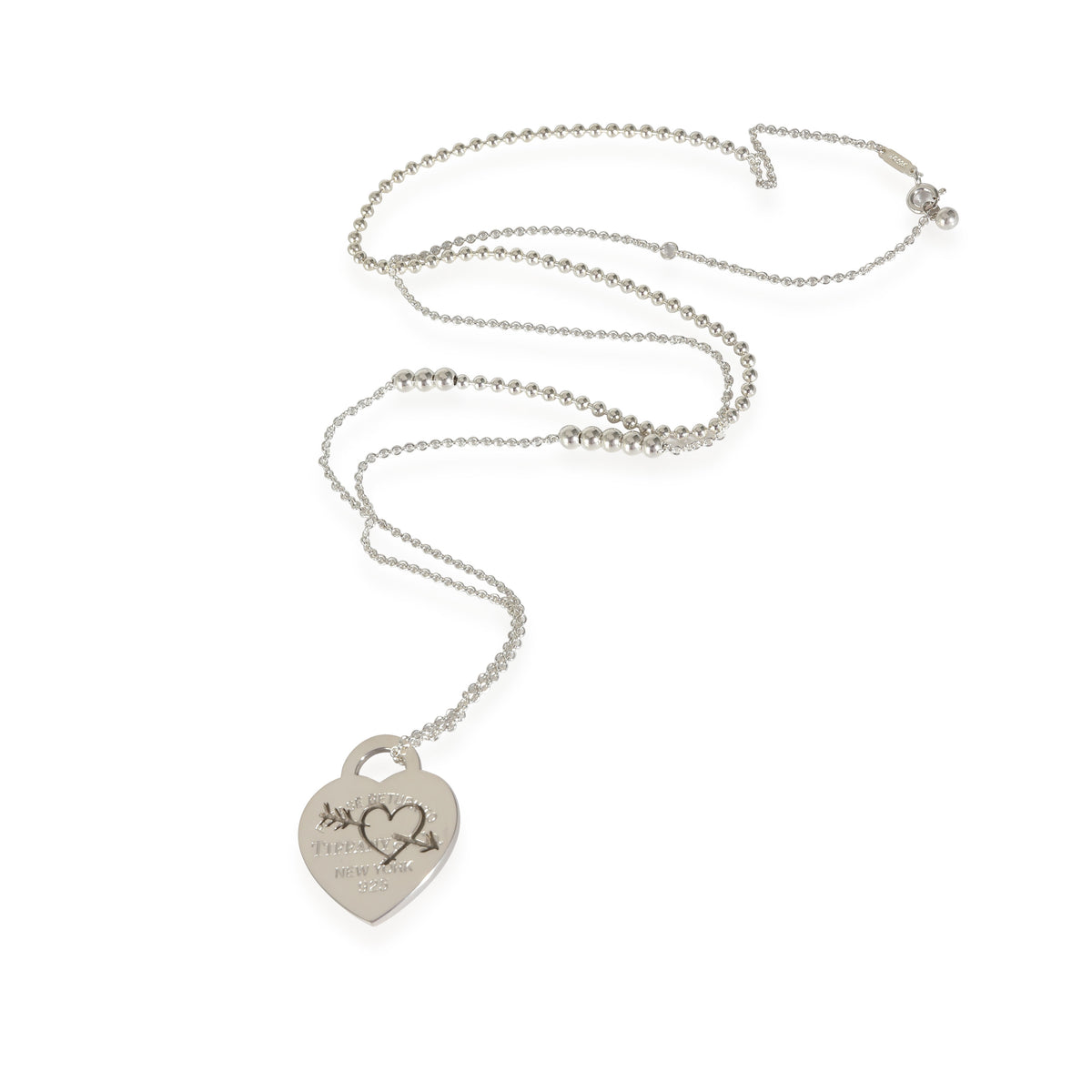 Return To Tiffany Heart & Arrow  Necklace in  Sterling Silver