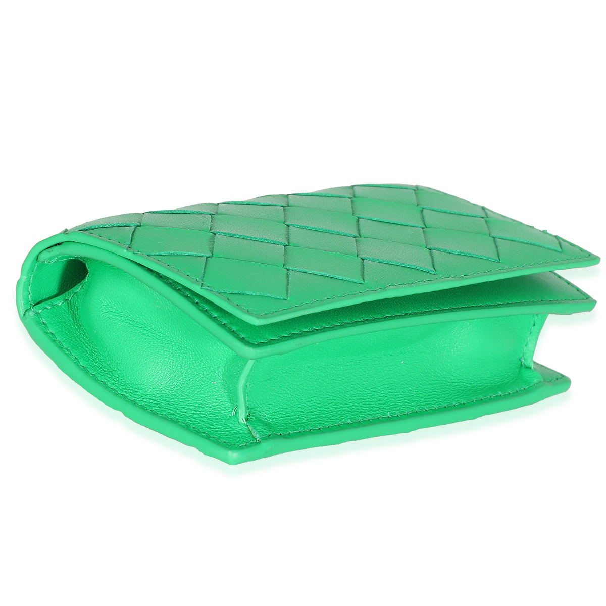 Parakeet Intrecciato Nappa Business Card Case