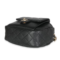 Black Quilted Caviar Day Camera Case