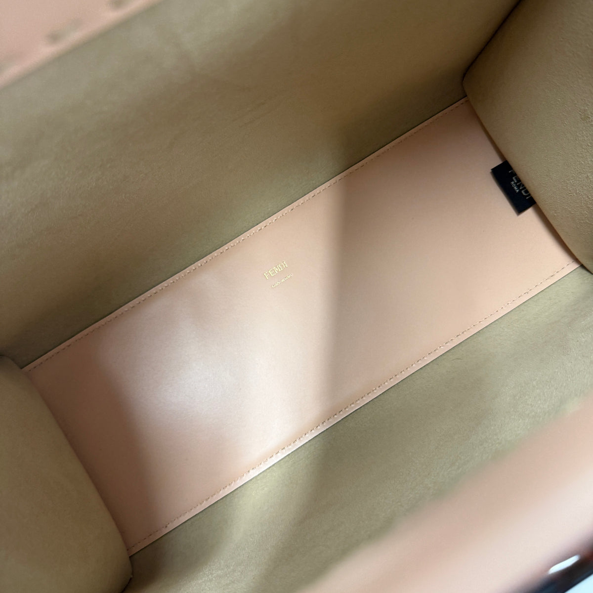 Light Rose Vitello King Plexiglass Medium Sunshine Shopper Tote