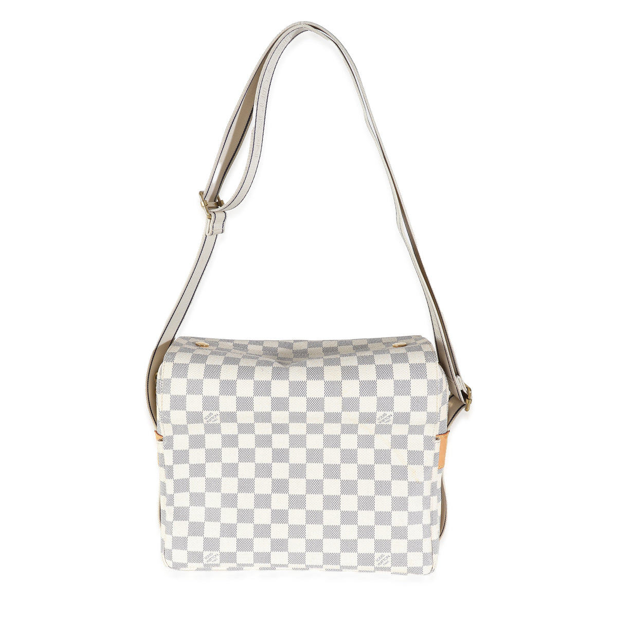 Damier Azur Canvas Naviglio Messenger