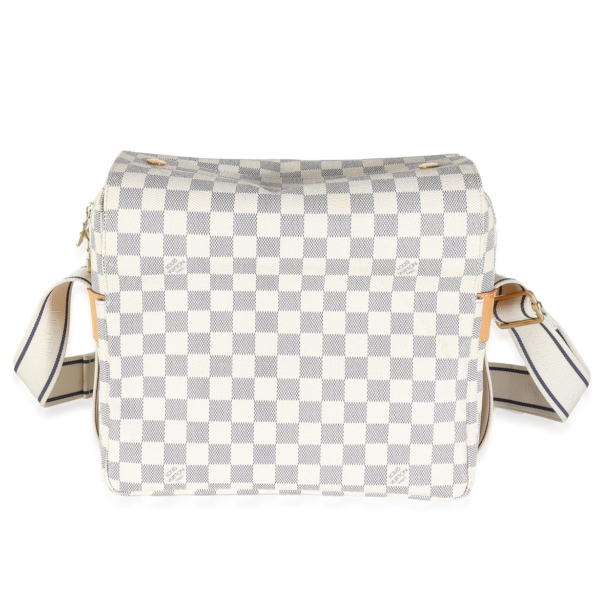 Damier Azur Canvas Naviglio Messenger