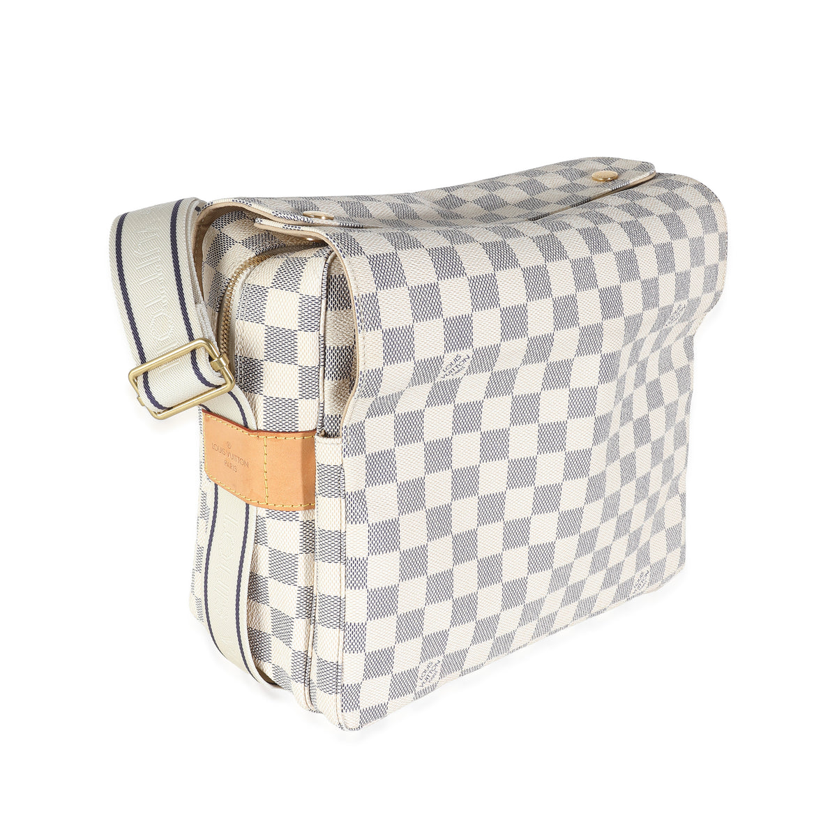 Damier Azur Canvas Naviglio Messenger