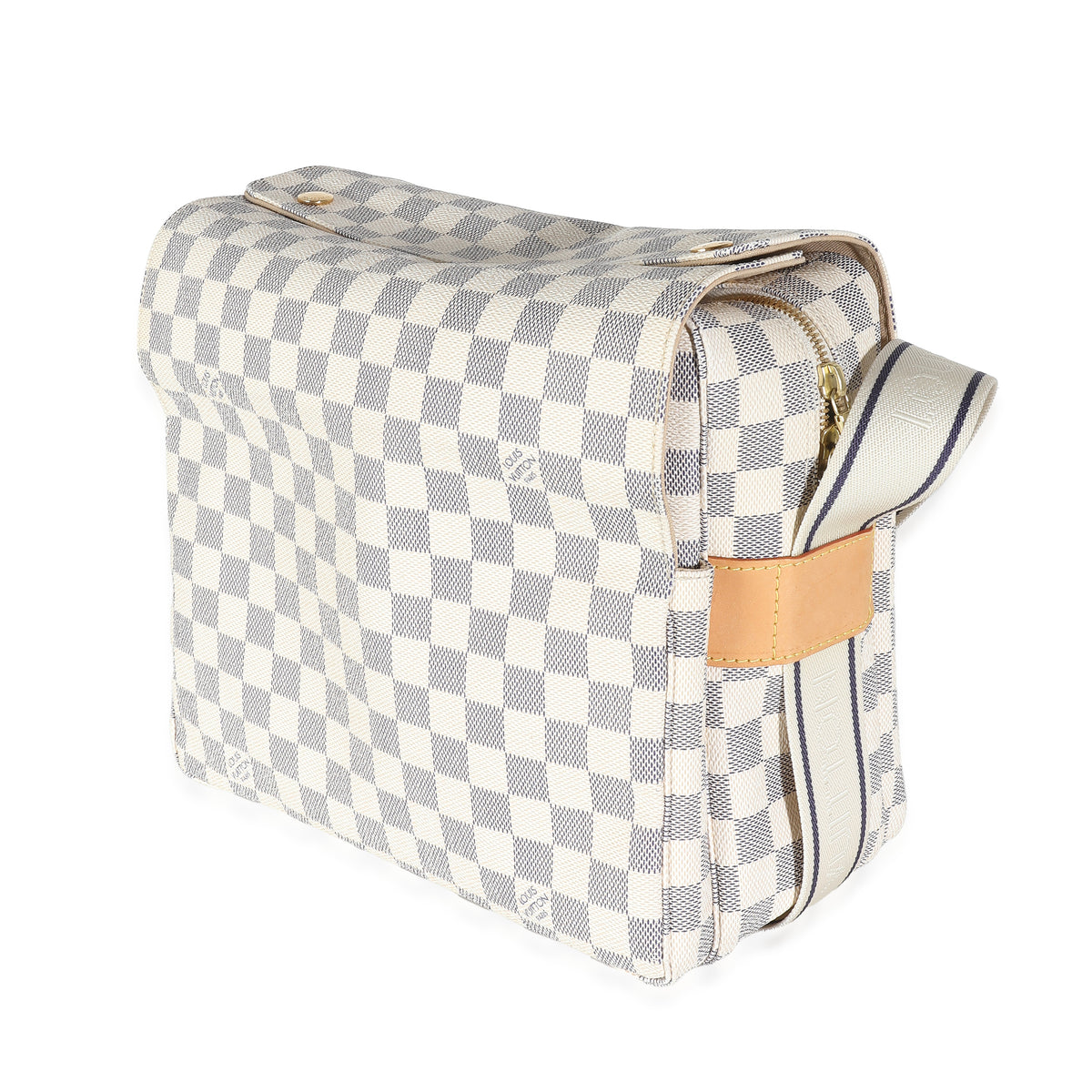 Damier Azur Canvas Naviglio Messenger