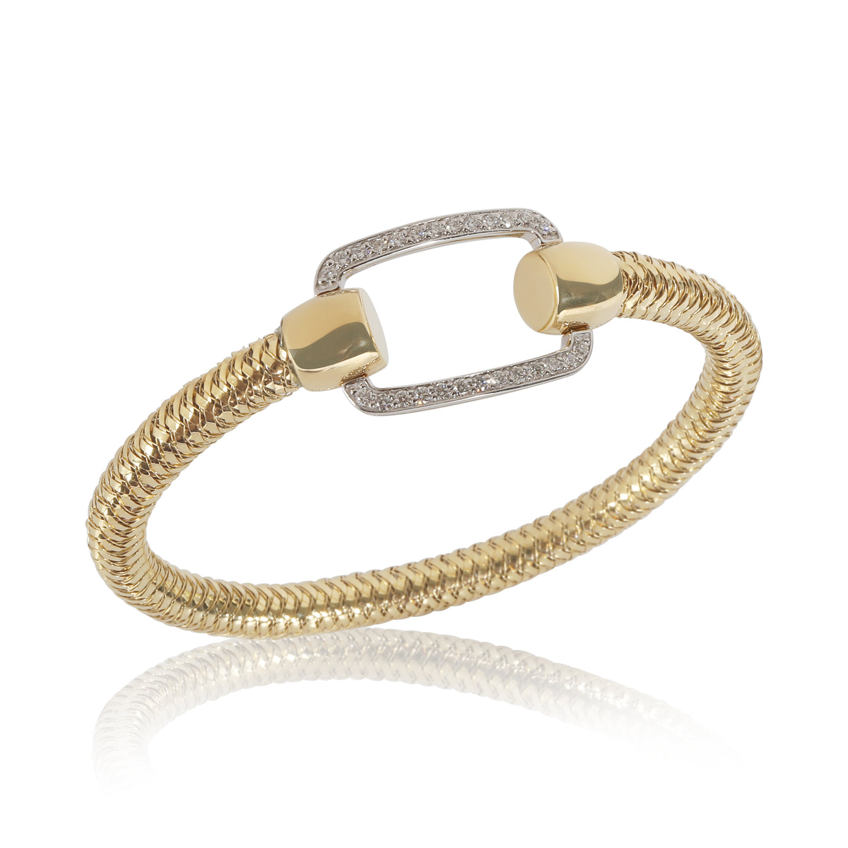 Primavera Bracelet in 18k White Gold/Yellow Gold 0.35 CTW