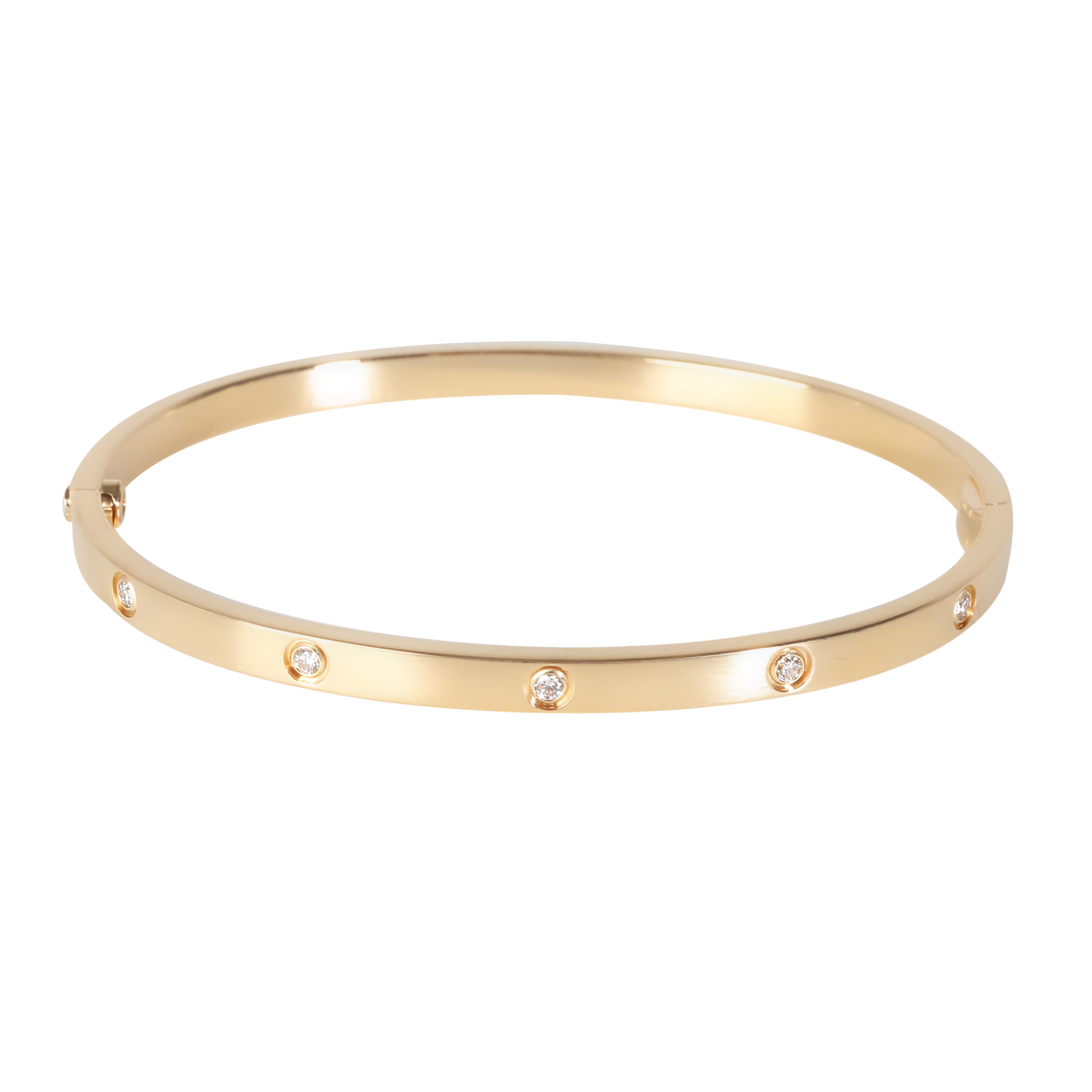 Love Bracelet, 10 Diamond (Yellow Gold)