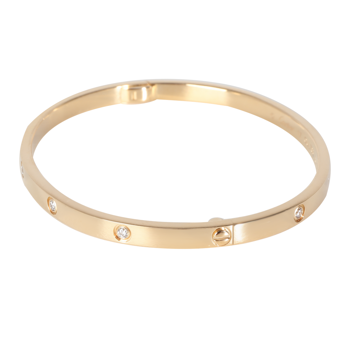 Love Bracelet, 10 Diamond (Yellow Gold)