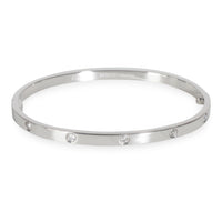 Love Bracelet, Small Model, 10 Diamonds (White Gold)