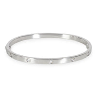 Love Bracelet, Small Model, 10 Diamonds (White Gold)