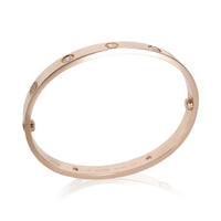 Love Bracelet, 4 Diamonds (Rose Gold)