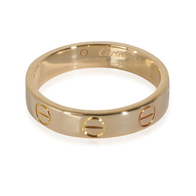 Love Wedding Band (Yellow Gold)