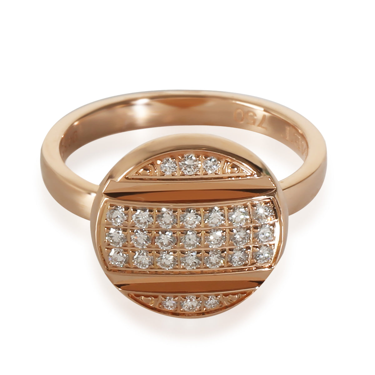 Class One Ring in 18K 18K Rose Gold 0.2 CTW