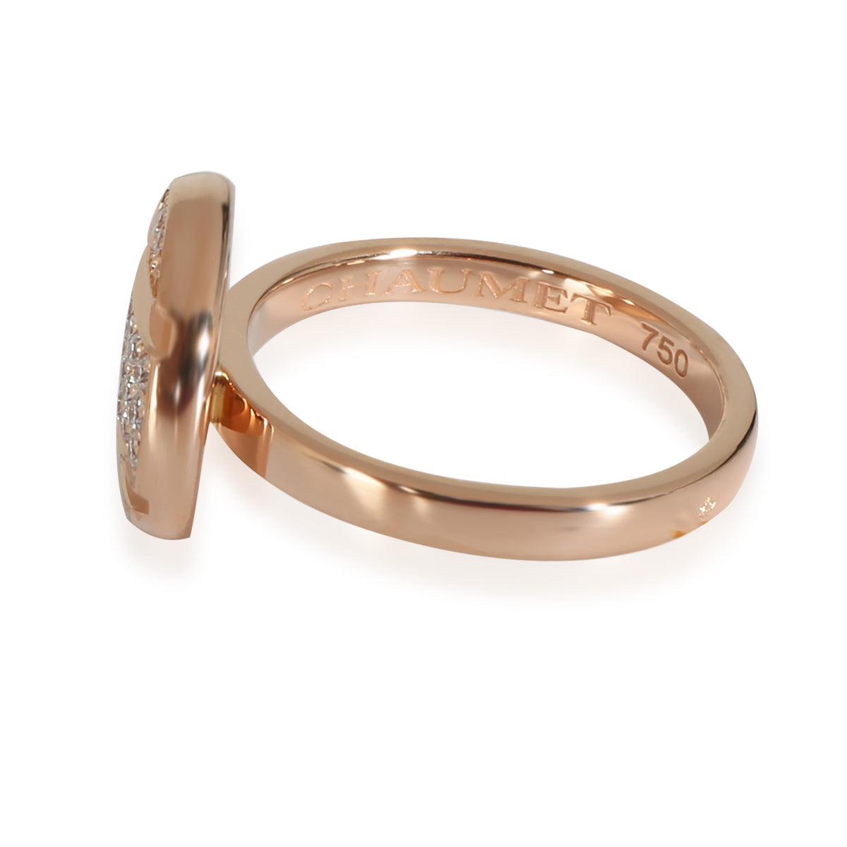 Class One Ring in 18K 18K Rose Gold 0.2 CTW