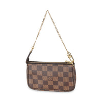 Damier Ebene Canvas Mini Pochette Accessoires