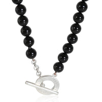 Onyx Fashion Necklace in  Sterling Silver