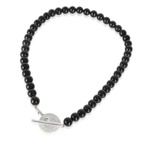 Onyx Fashion Necklace in  Sterling Silver