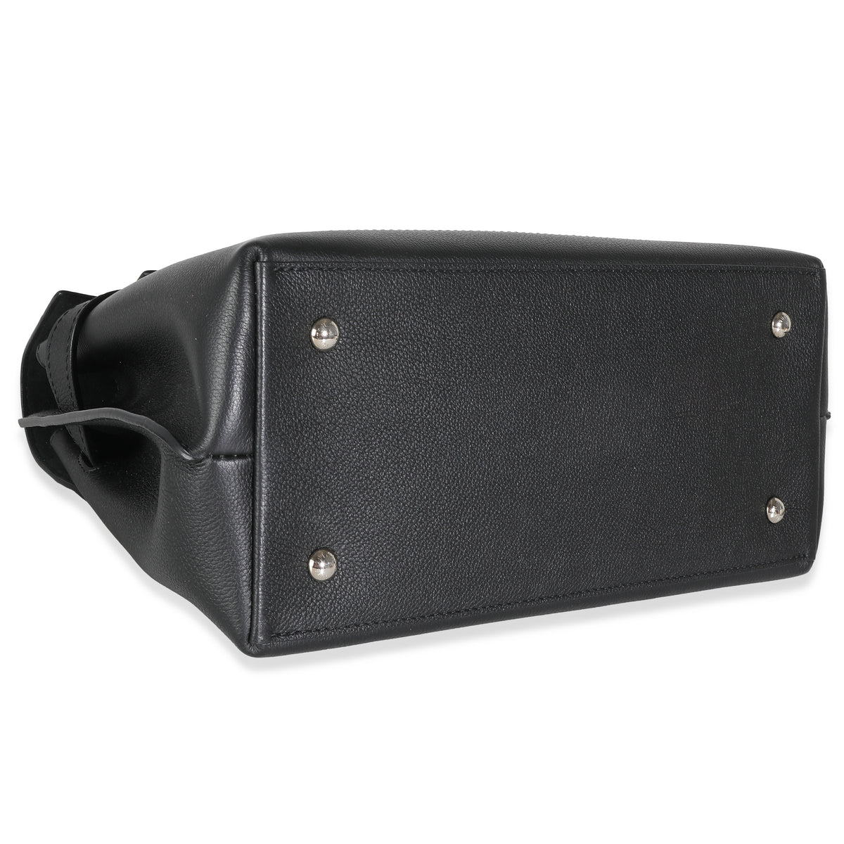 Black Calfskin Lockme Ever MM