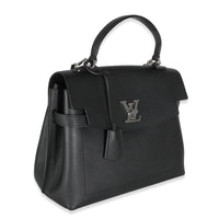 Black Calfskin Lockme Ever MM