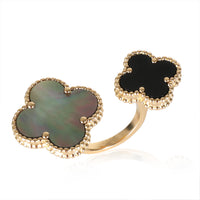 Magic Alhambra Between The Finger Ring in Yellow Gold