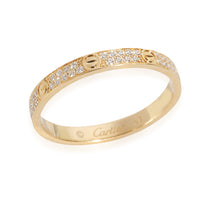 Love Wedding Band, Diamonds (Yellow Gold)