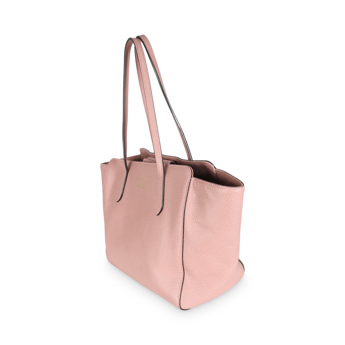 Pink Dollar Calfskin Small Swing Tote