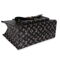 Black Monogram Canvas Fall For You Onthego MM