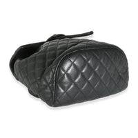 Chanel Black Quilted Calfskin Urban Spirit Backpack Handbag box