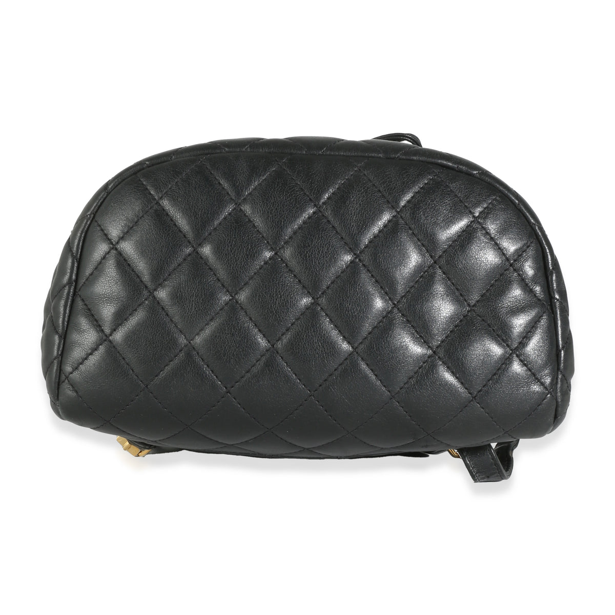 Black Quilted Calfskin Urban Spirit Backpack