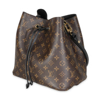 Black Monogram Canvas NeoNoe MM