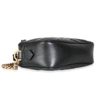 Black Matelasse Mini GG Marmont Camera Bag