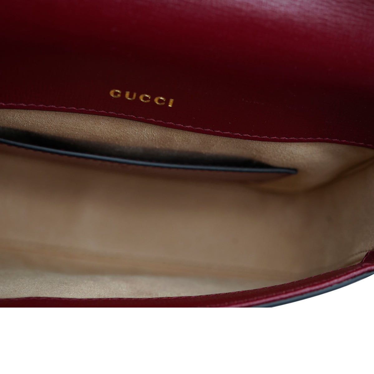 New Cherry Red Calfskin Mini Horsebit 1955 Bag