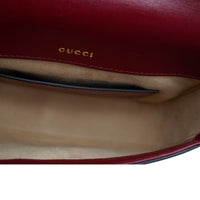 New Cherry Red Calfskin Mini Horsebit 1955 Bag