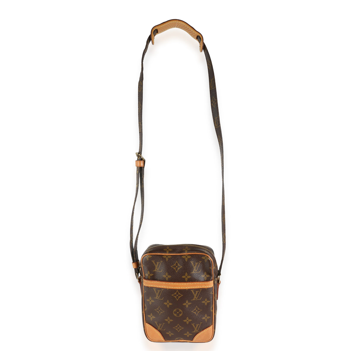 Brown Monogram Canvas Danube Crossbody