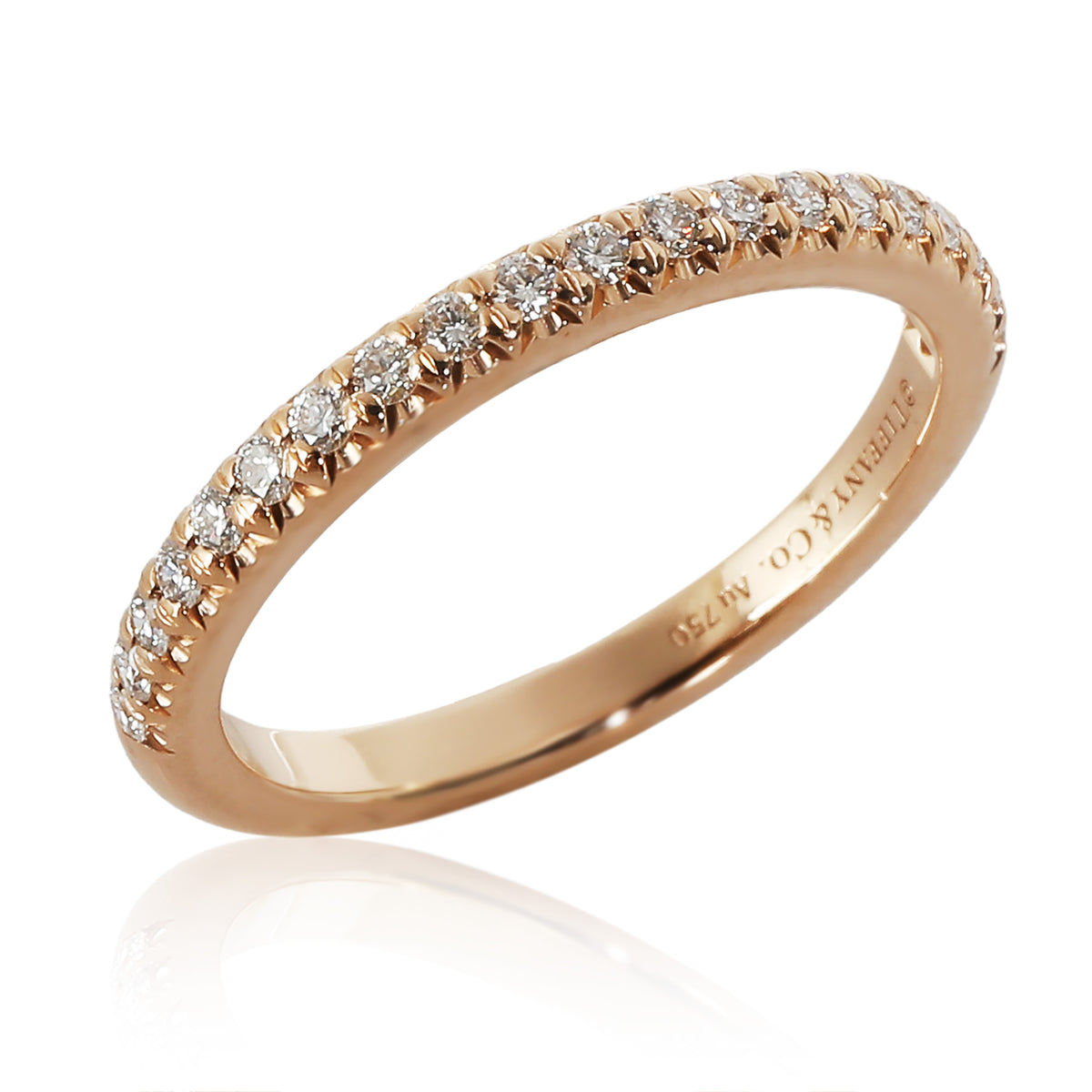 Soelste Band in 18k Rose Gold 0.17 CTW