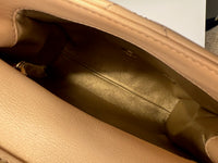 19S Beige Quilted Lambskin Side Packs