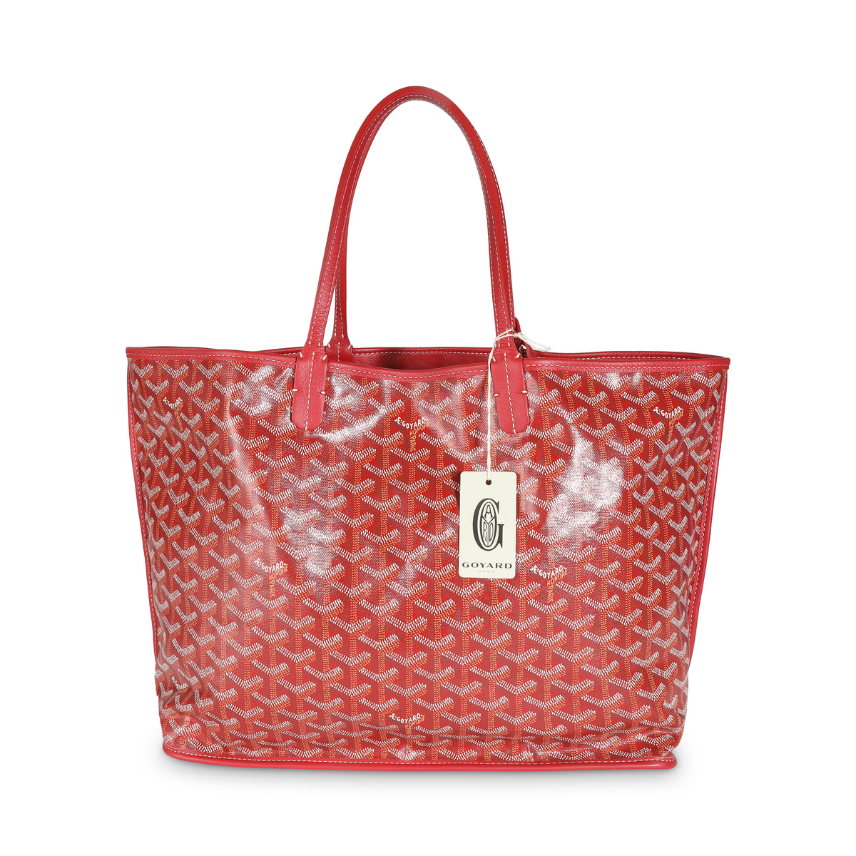 Red Goyardine Reversible Anjou PM