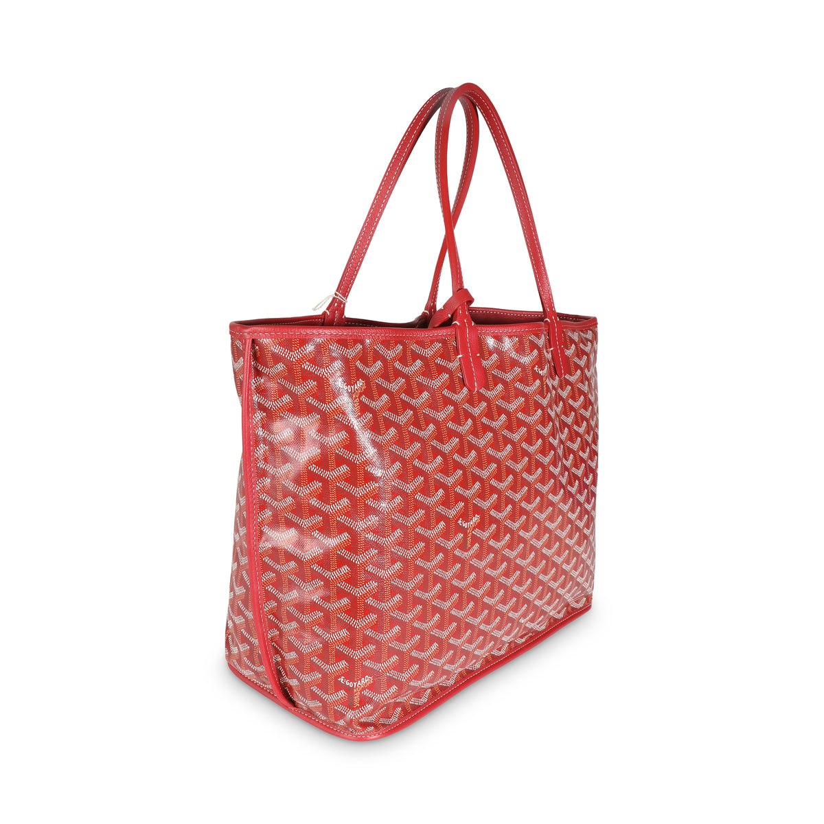 Red Goyardine Reversible Anjou PM