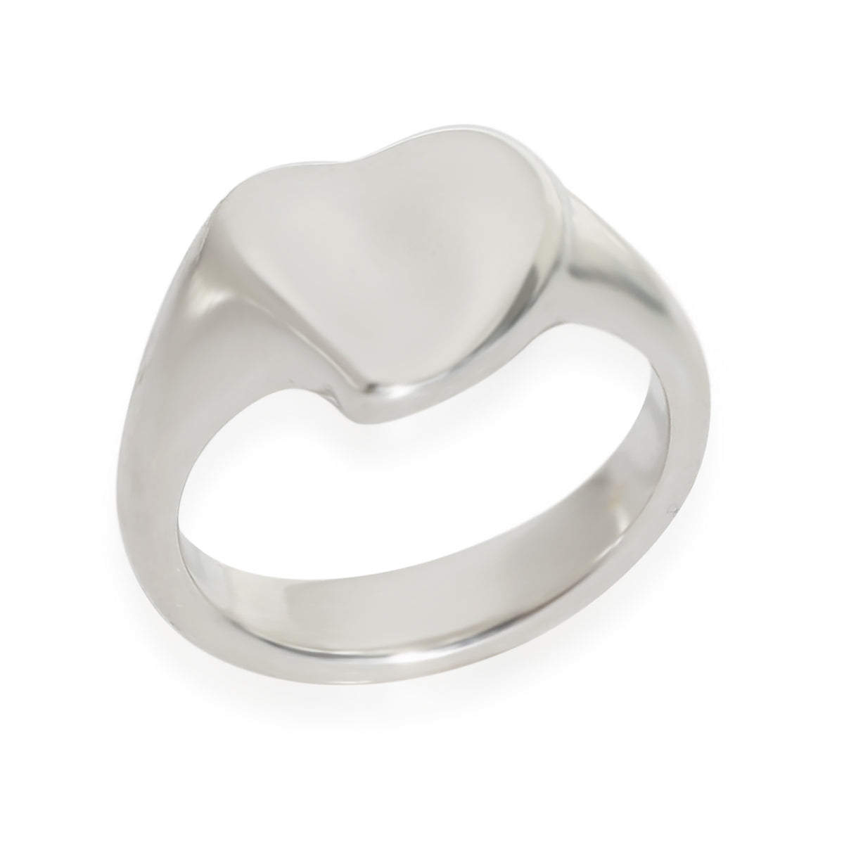 Elsa Peretti Heart Ring in  Sterling Silver