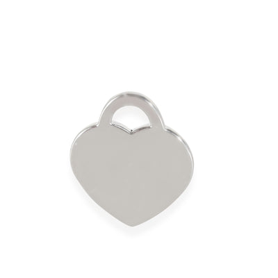 Small Heart Charm in  Sterling Silver