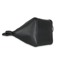 Fendi Black Vitello Mini Origami Tote Handbag clasp